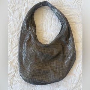 ✨ Marcano Metallic Mesh Hobo Bag | Slouchy Y2K Shoulder Bag ✨